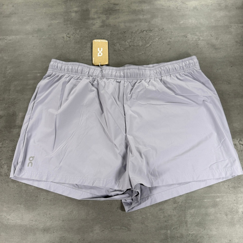 On Cloud Shorts Womens XL 3" Core Shorts Lilac Purple Running Training NEW